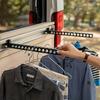 Portable Clothes Drying Rack Space Saving Multifunctional Laundry Storage Hanger for RV Caravan Camper Van Home Bathroom