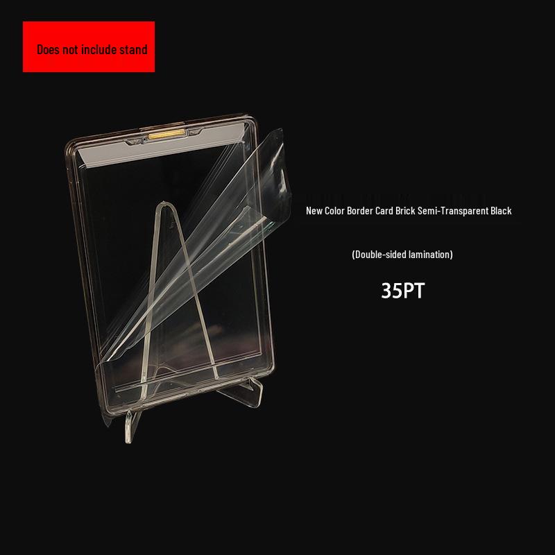 Transparent Magnetic Card Brick Set for Naruto, Pokémon, Yu-Gi-Oh, and Ultraman Cards