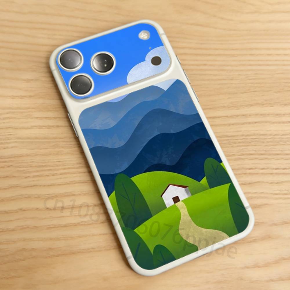 

Serene Nature For iPhone 17proMax/17pro Full Cover Decal Skin Wrap Colorful Rear Protective Sticker Film iPhone17pro