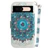 For Google Pixel 8a Wallet Case PU Leather Pattern Printing Flip Phone Cover