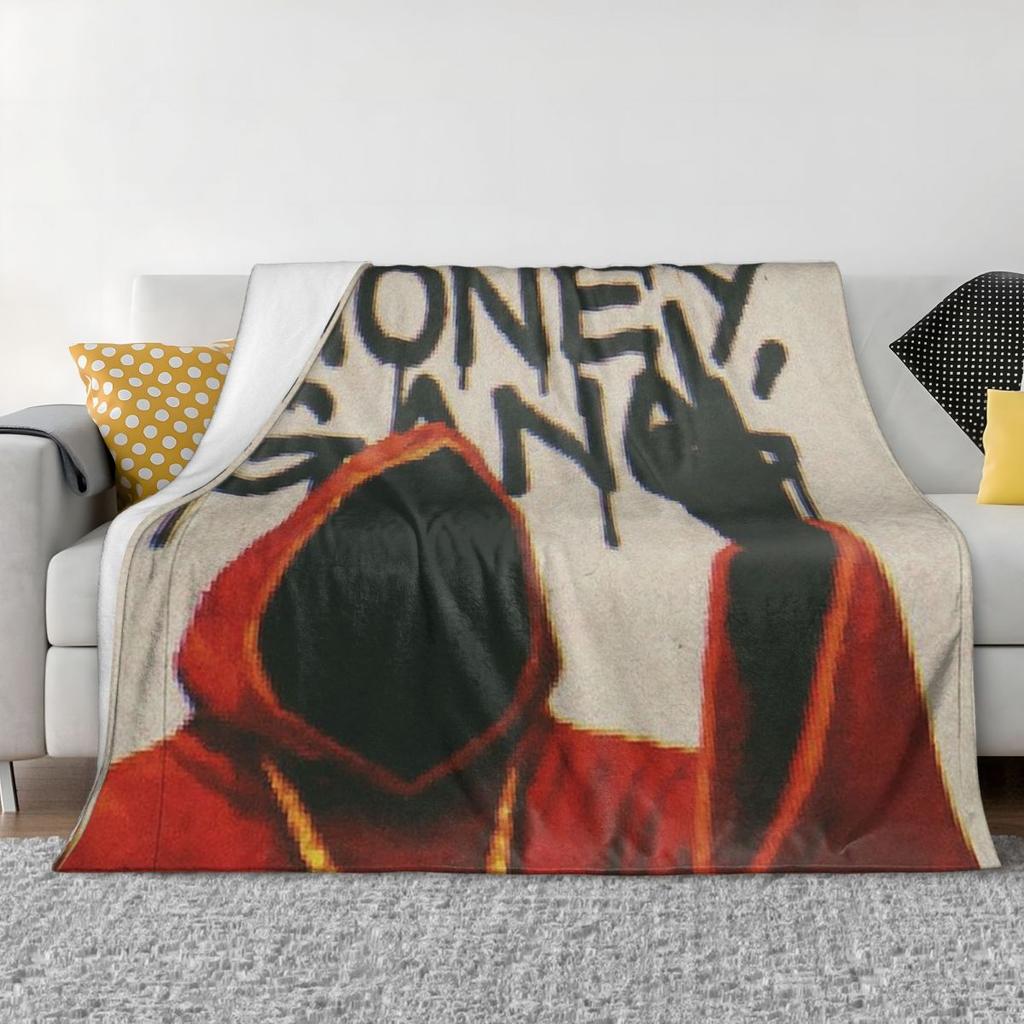 Shadow Wizard Money Gang We Love Casting Spells Blankets Soft Warm Flannel Throw Blanket Bedding for Bedroom Travel Home Couch