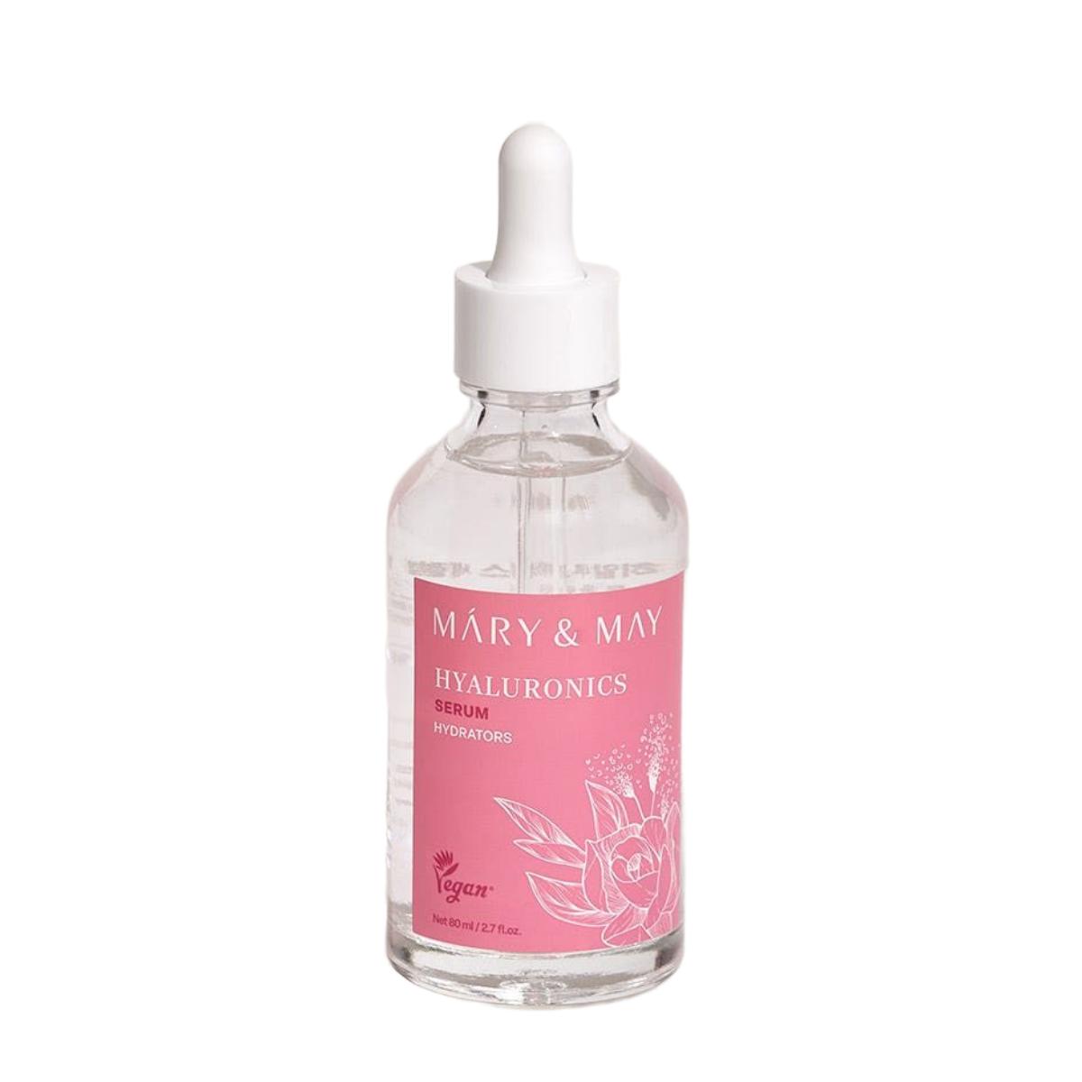 Mary&May Hyaluronic Serum 80ml (Deep Hydrating & Plumping Facial Essence)