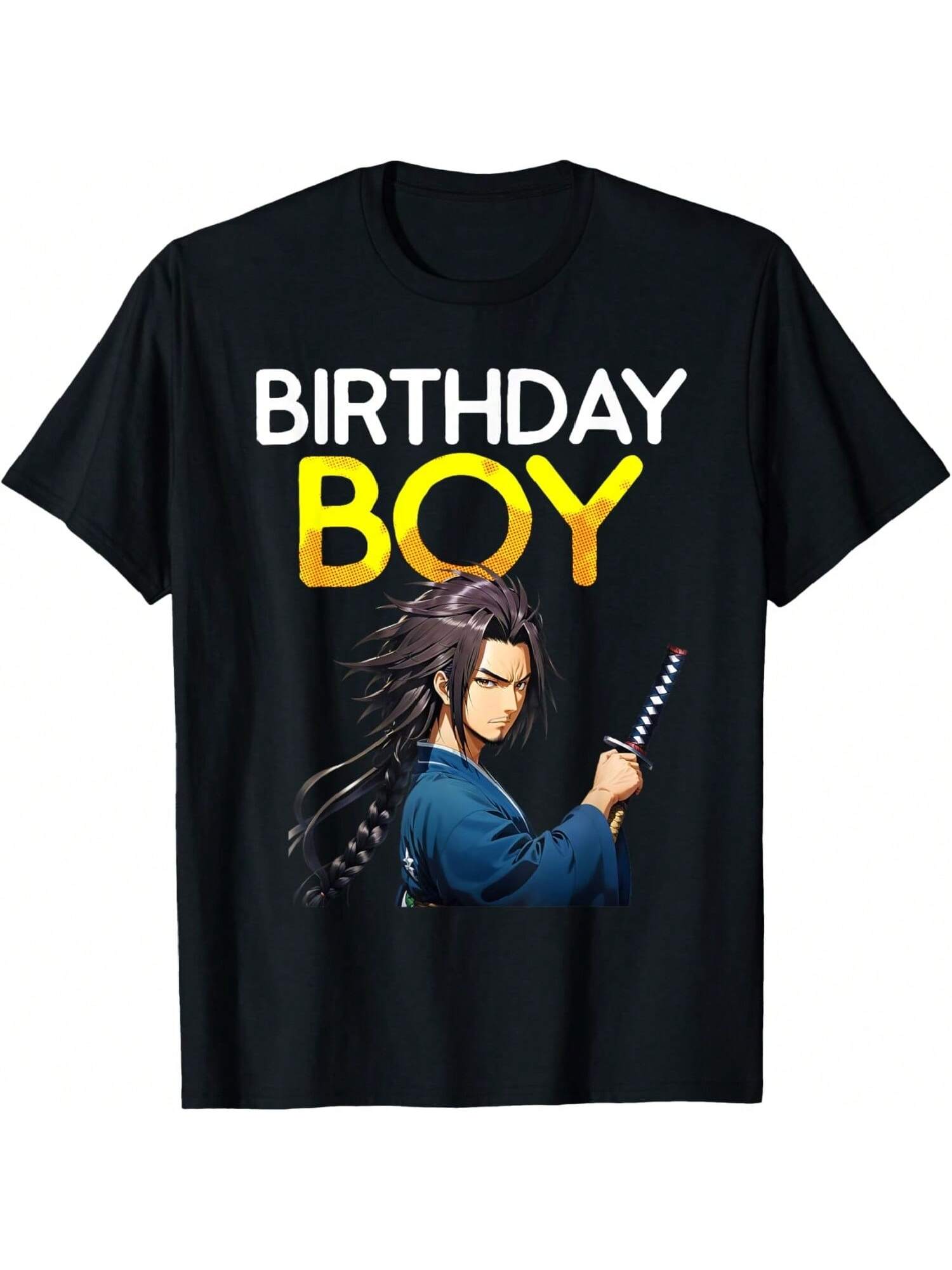 Anime Boy Birthday Kawaii Cute Bday Party Boys Kids Toddler T-Shirt S разноцветный