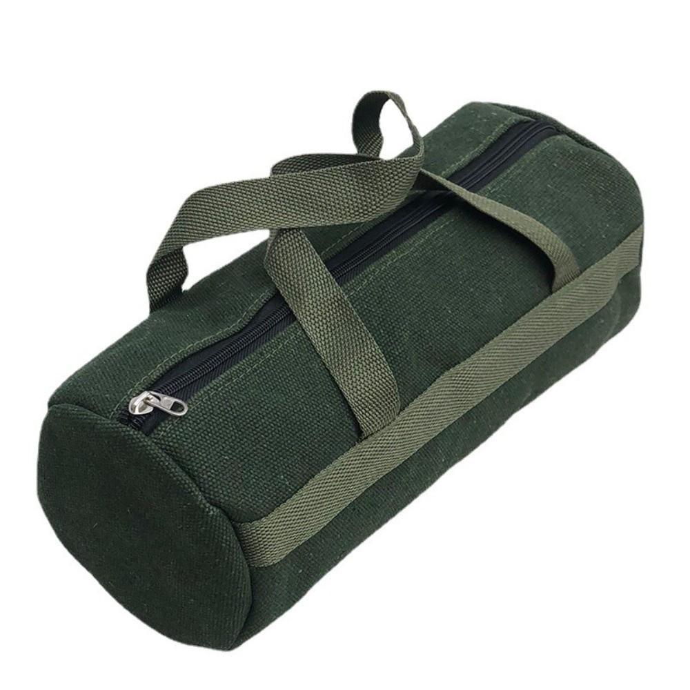 Large Capacity Tool Storage Bag Thick Canvas Auto Repair Tool Kit Hardware Tool Organizer