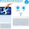 iPad 2025 A16 Air 5 Case: Backlit Keyboard & Mouse Set for 10.9/11-inch Pro 11 Tablets (11th Gen Compatible)