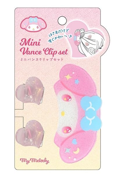 

Набор мини-заколок для волос Morimoto Sangyo Sanrio My Melody x Ш9 x Г4см RM-8493 В4.5