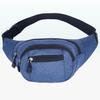 Outdoorové sporty Turistika Muži Ženy Plátěná kapsa na zip Taška v pase Fanny Pack Pouzdro