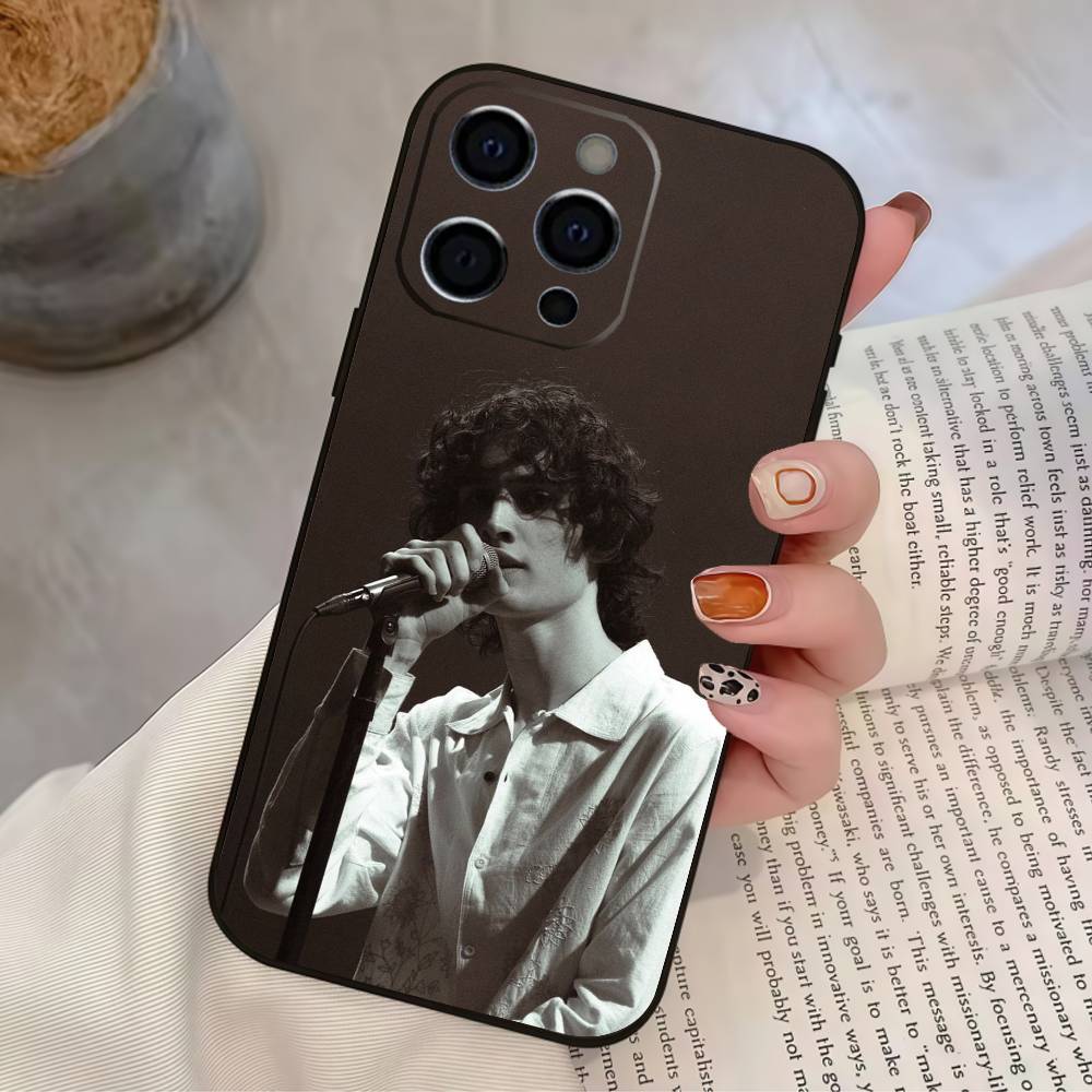S-Sombr Phone Case For IPhone 17,16,15,14,13,12,11,Plus,Pro,Max,Plus,XS,soft case Black silicone iPhone15promax