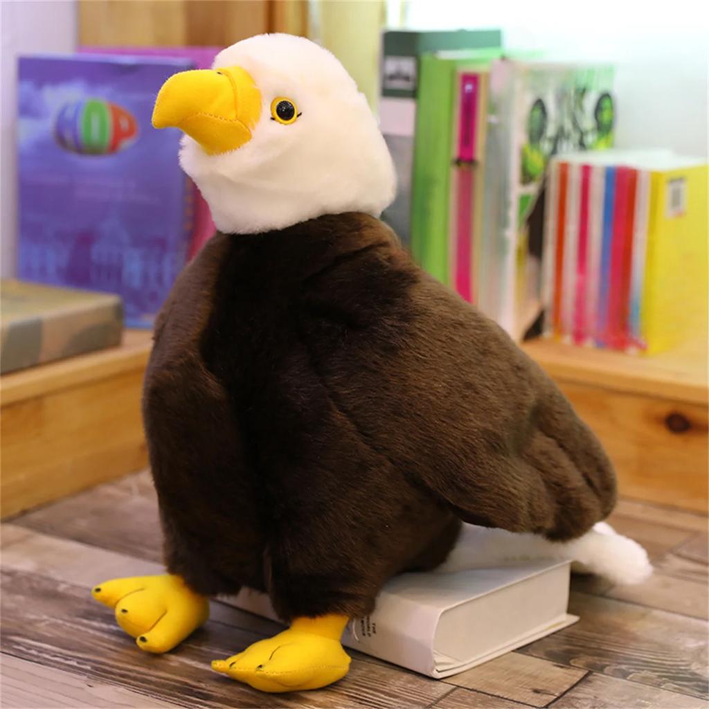 Simulierte Meeresskulptur, Plüschtier, weiche Plüschfüllung, Tier, Vogel, Adler, Kissen, Raumdekoration, Geburtstagsgeschenk, Erntedankgeschenk