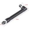 Hex Socket Wrench L-Shape, 1/4 Inch Double Head Wrench for Screwdriver Bits Hand Tool