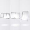 Compact Tabletop Sign Holder Stable Menu with Angled Base Space-Saving
