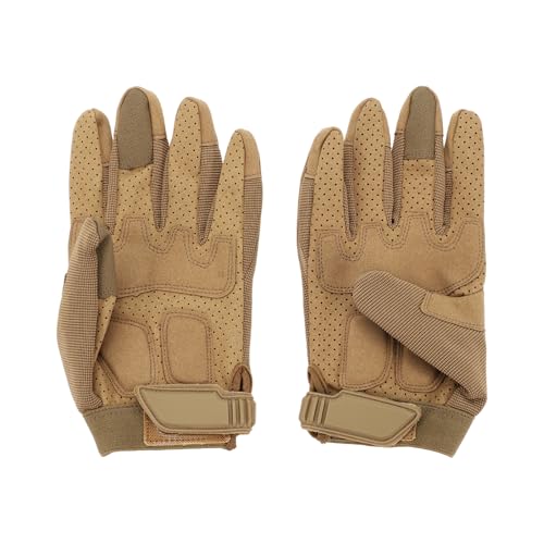 

HOPESPANNER Велоперчатки, Мотоциклетные, Внедорожные, Для горного велоспорта, Прочные, Дышащие, 1 пара, Коричневые, L