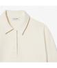 LACOSTE Women'S Signature Embossed Logo Polo Sweatshirt Sf0351-55N Xfj