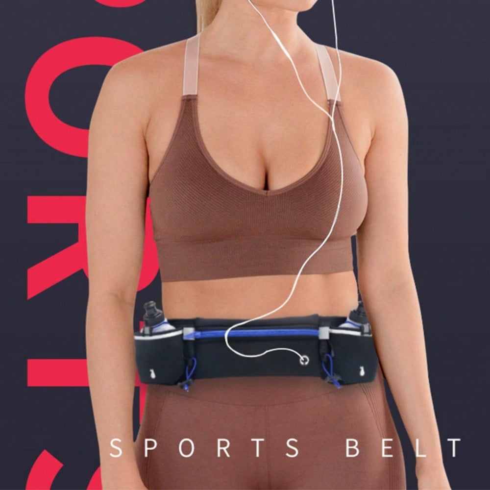 Sports Fanny Pack, Running, Mobile Phone Multi-function, with Kettle, Can Hold Water, Large Capacity