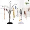 Sturdy Accessory Stand With 64 Hooks Multiple Hook Bracelet and Necklace Display Stand with Easy Assembly for Vendors