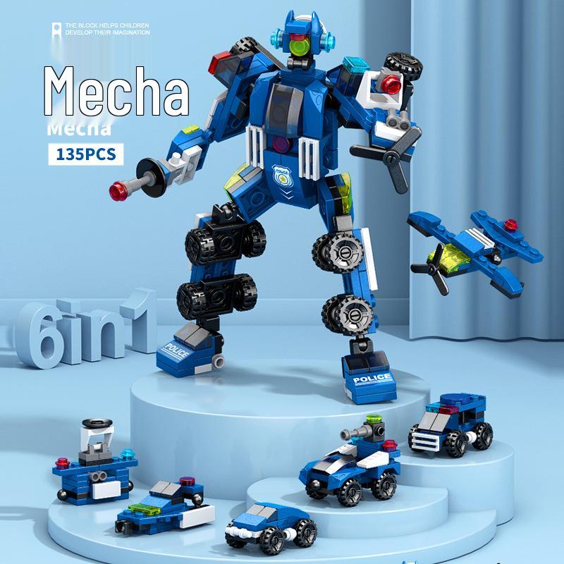 Military & Emergency Vehicles Building Blocks - Compatible with Lego, Educational & Transformable for Kids.