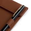 Restaurant Menu Clipboard A6 Writing Pad PU Leather Clipboard Mini Paper Tablet Conference Folder Colorful A6 Bill Clip