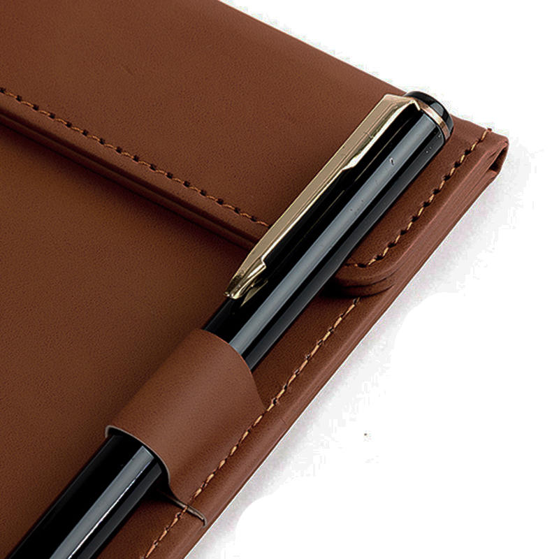 Restaurant Menu Clipboard A6 Writing Pad PU Leather Clipboard Mini Paper Tablet Conference Folder Colorful A6 Bill Clip