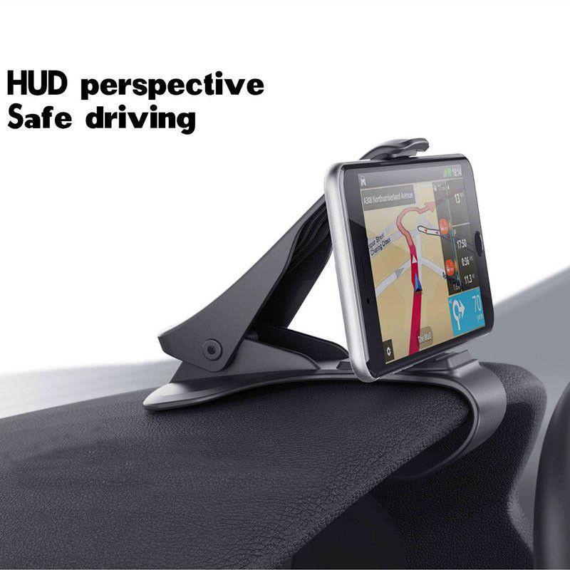 Versatile Car Hud Dashboard Mount Holder For Mobile Phones And Gps Navigation Systems