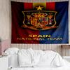 Spain National Football Team Tapestry Accessories Playroom Tapestry, for Bedroom,Livingroom, Dormitory Room Wall Decor Fan Birthday Gifts