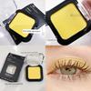 In-Stock Kiko Small Square Box Smart Single Color Eyeshadow Shade 25 Lemon Yellow with Fine Shimmer 1.8g