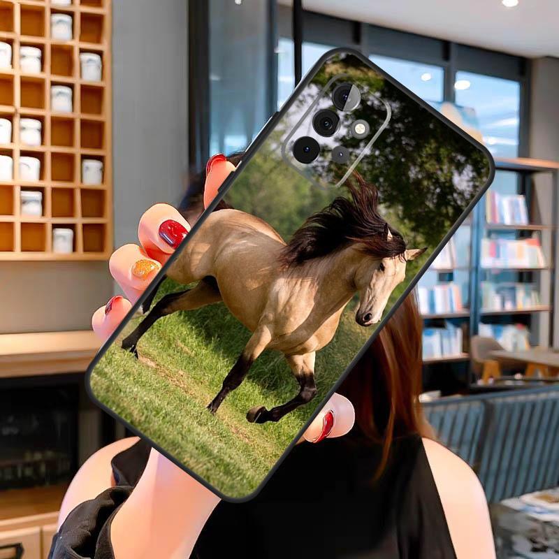 Horse Case For Samsung Galaxy A05 A16 A56 A36 A26 A54 A34 A14 A52 A32 A12 A13 A33 A53 A15 A35 A55