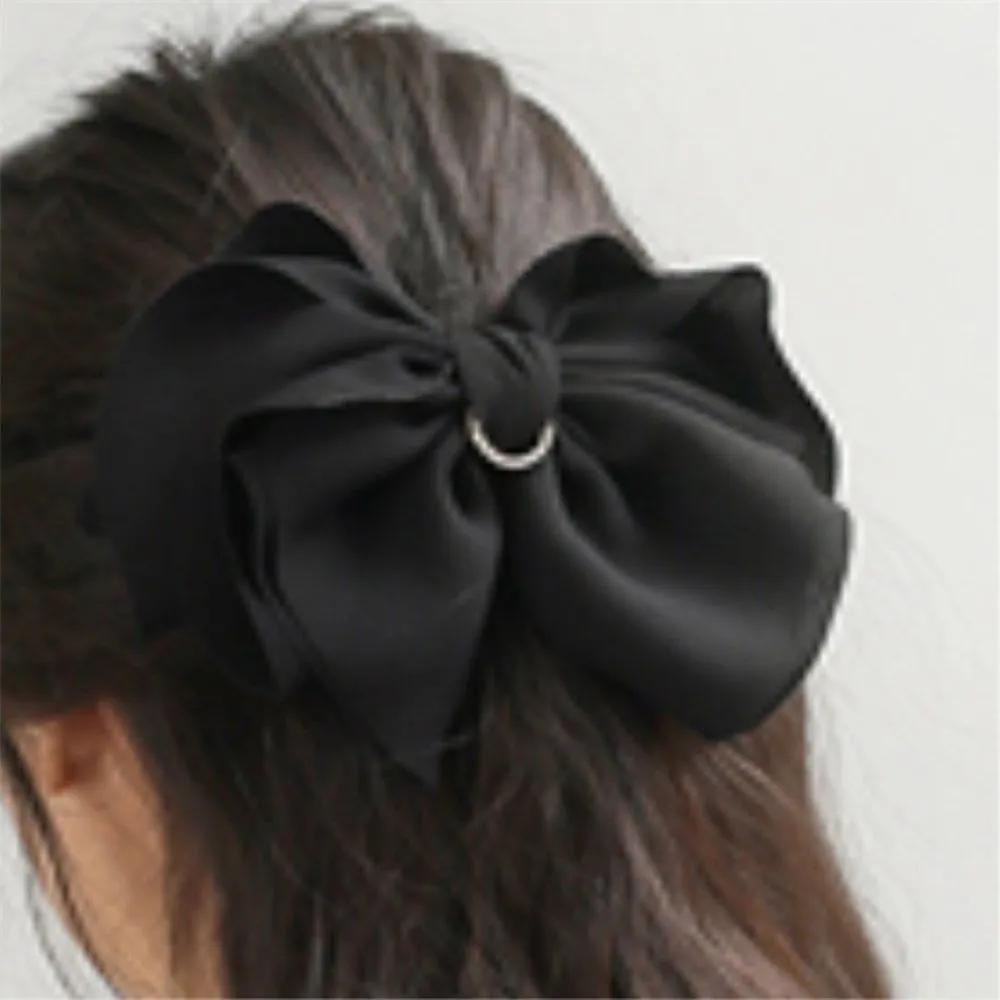 Ribbon automatic hair clip, pretty hair clip, girls ribbon automatic hair clip, women s hair clip