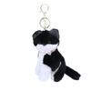 Cute Realistic Cat Plush Keychain Soft Fluffy Adorable Kitten Charm Lightweight Bag Pendant for Teen Girls Gift
