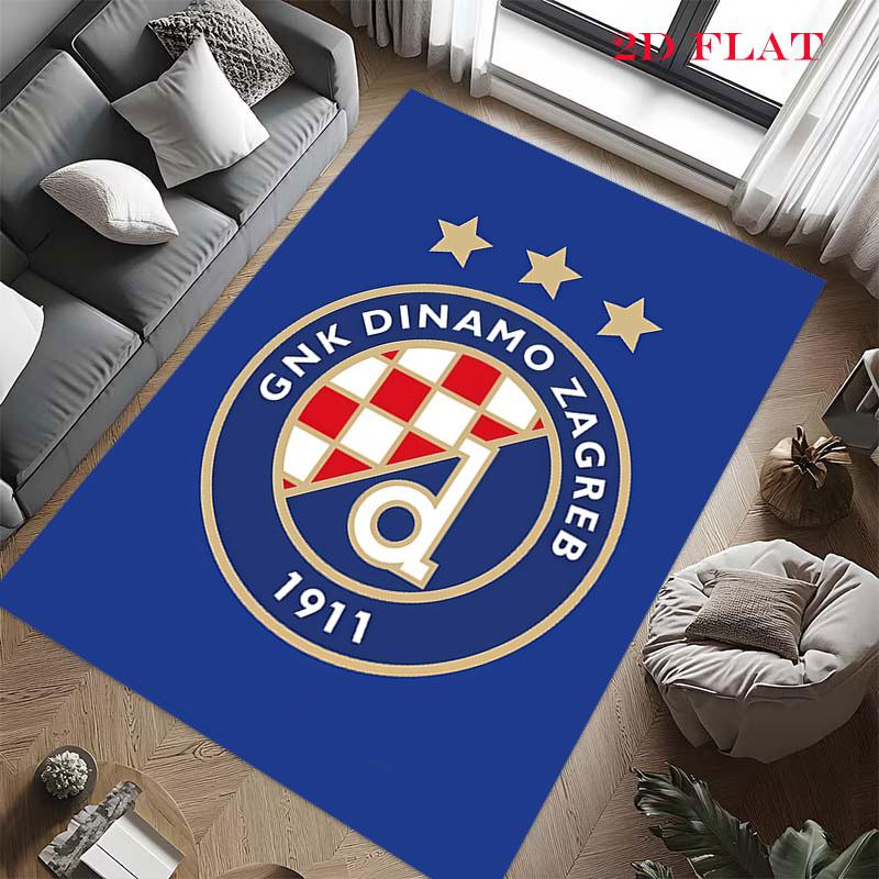 GNK Dinamo Zagreb Carpet Rug for Living Room Bedroom Home Sofa Decoration,Kids play Nonslip Floor Mat