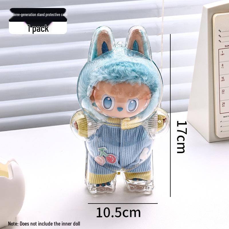 

Labubu Vinyl Dustproof Display Case for Sit-Sit Party Doll