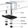 Trailer Damper U-Bolt Heavy-Duty General Anti-Rattle Stabilizer Hitch Tightener Lock Down Tow Clamp Trailer Couplings Parts
