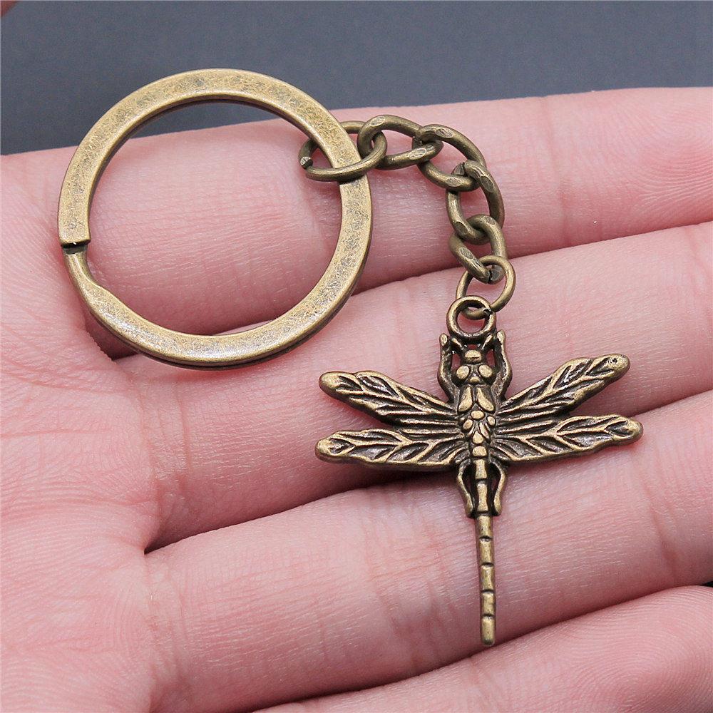 Bee Butterfly Garden Insect Keychain for Friends Hot Sale Modern Bridesmaid Gift Dainty Daily Use Accessory