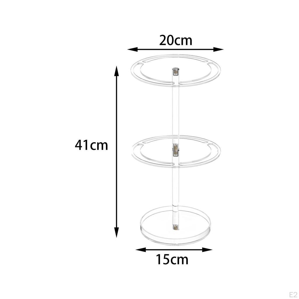 Display Storage Rack Sunglasses Stand Rotatable Showing Acrylic Eyewear