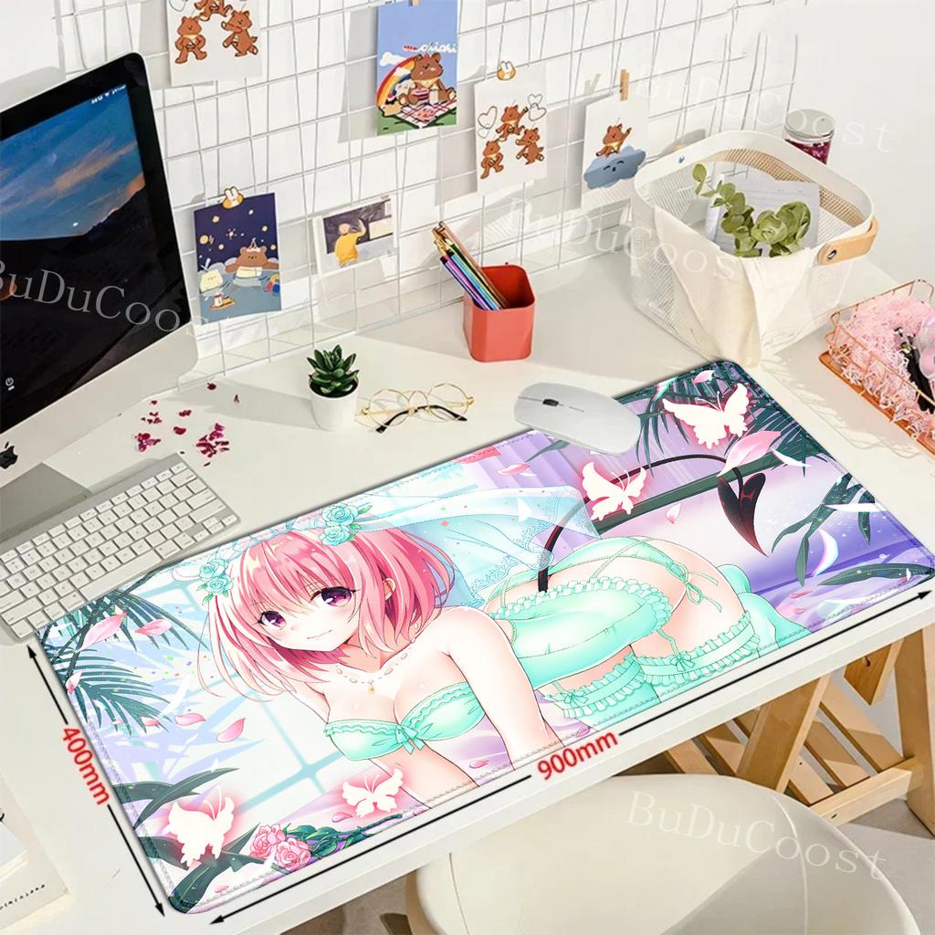 To Love Ru Momo Belia Deviluke Gaming Mousepad Large Mouse Pad Gamer Mouse Mat Computer Rubber Mause Pad Keyboard Desk Play Mats