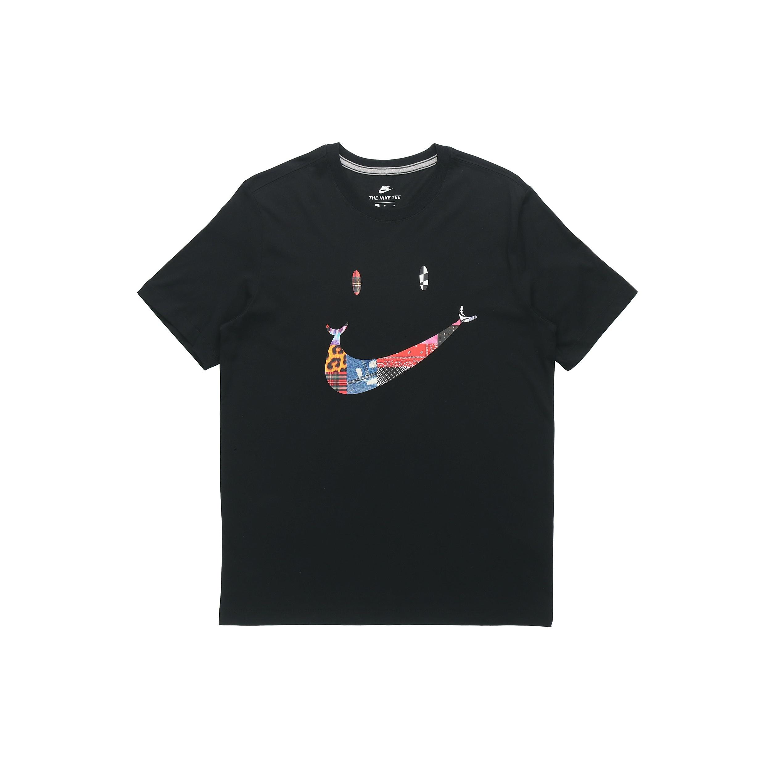 Nike Have A Nike Day Summer2 Smiling Face Printing Short Sleeve Black Men s CW7392-010 M