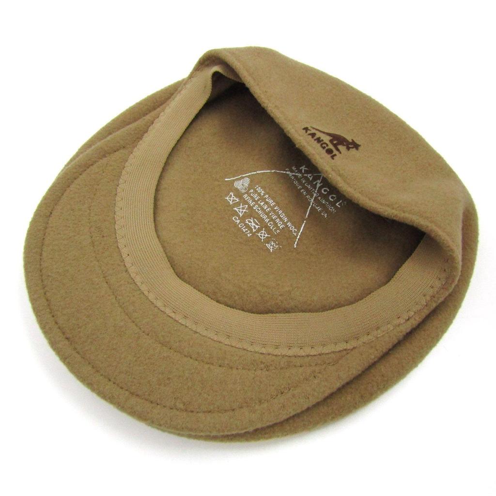 Used KANGOL Hunting Wool M Size British Made Hat Brand Men's Beige KANGOL [Used]