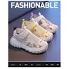 Children's Mesh Hollow Sports Shoes Sandals Summer New Mesh Boys' Solid Color Girls' Tire Sole Kids' Shoes