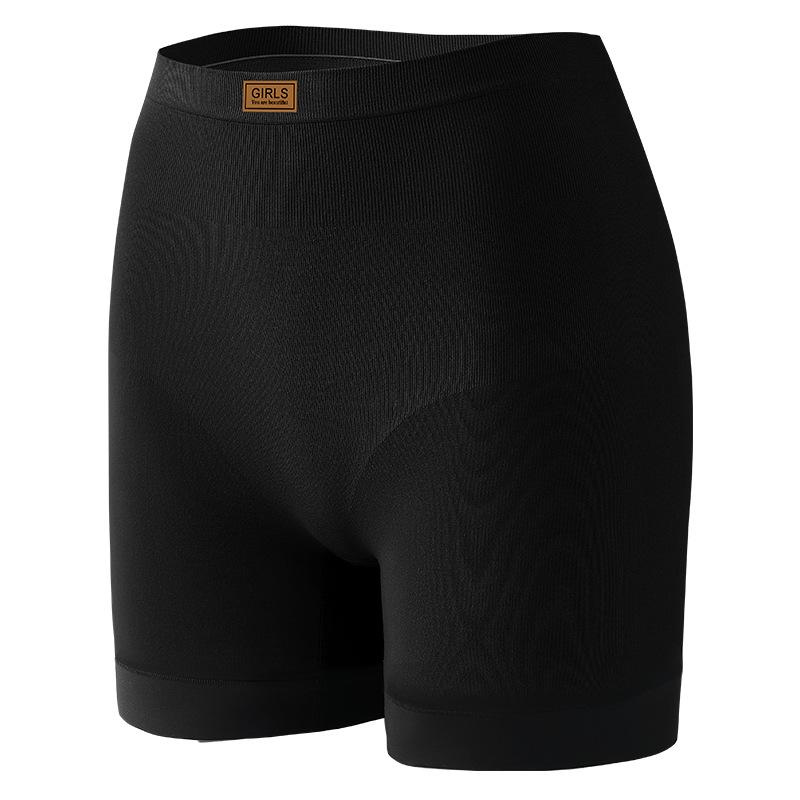 

Female Summer Fitness Yoga Cycling Belly Lift Hip Anti Wear Safety Underwear M чёрный