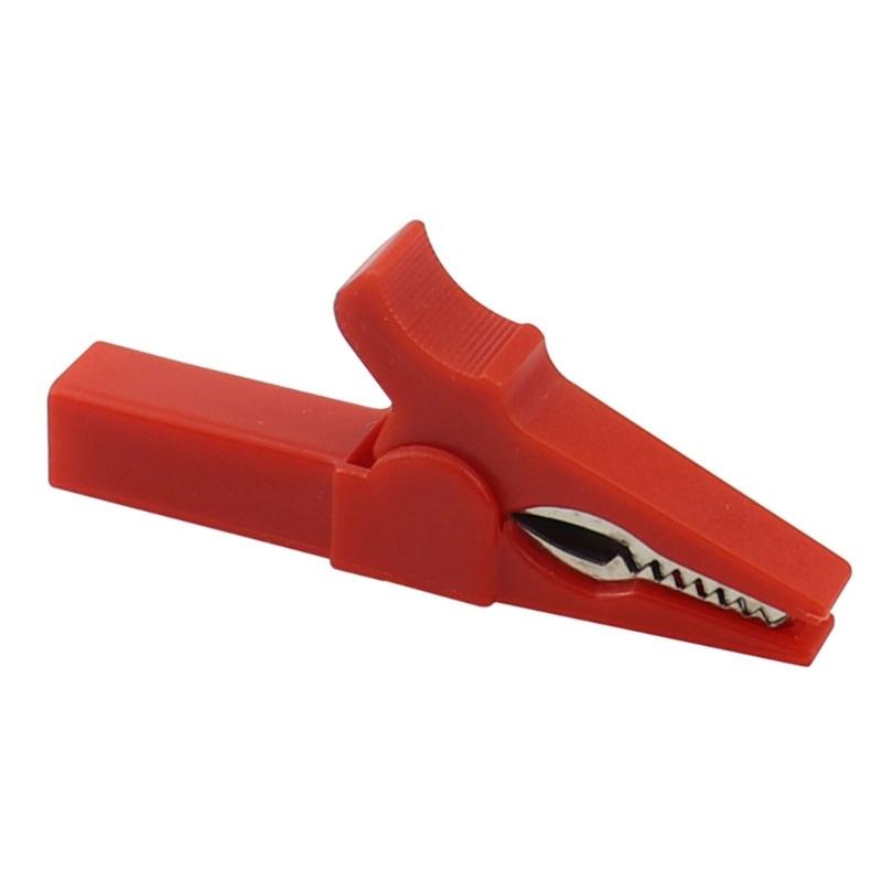 Alligators Clip Banana Plug Test Probes Leads Cable Probes Connectors 4mm Banana Plug Cable Clip Insulated Electric Clip