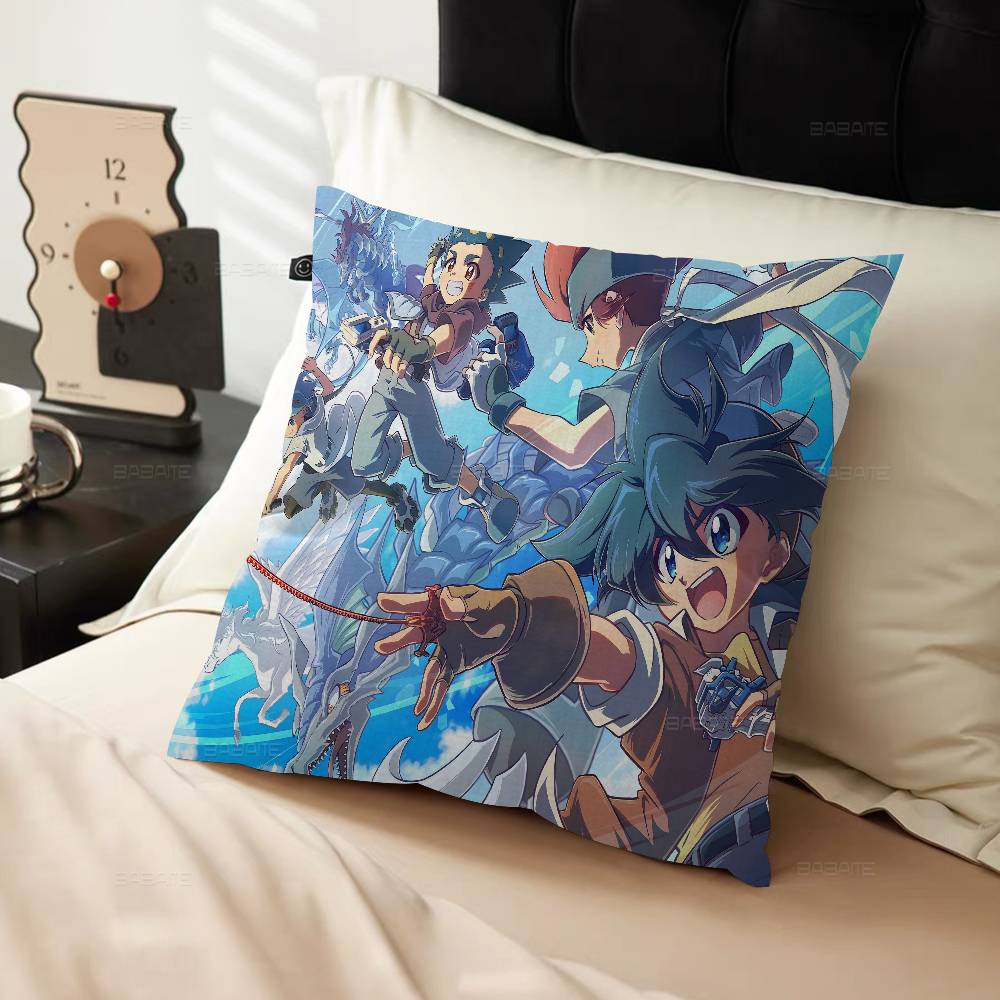 Horký Anime B-Beyblade Polštář Dárky Domácí Kancelářské Vybavení Ložnice Pohovka Auto Potah Polštáře Pouzdro 45x45cm