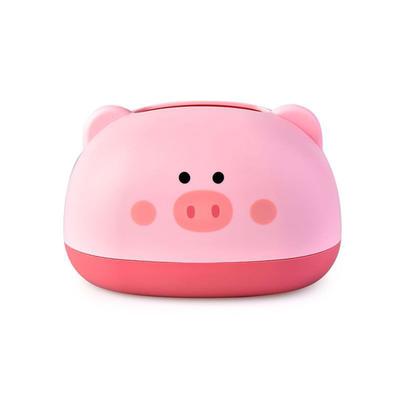 Tissue Box Cover PP Cute Cartoon Animal Desktop Tissue Dispenser Napkin Holder Case for Bathroom
