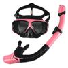 Adult Unisex Scuba and Snorkel Set with Myopia Dive Mask