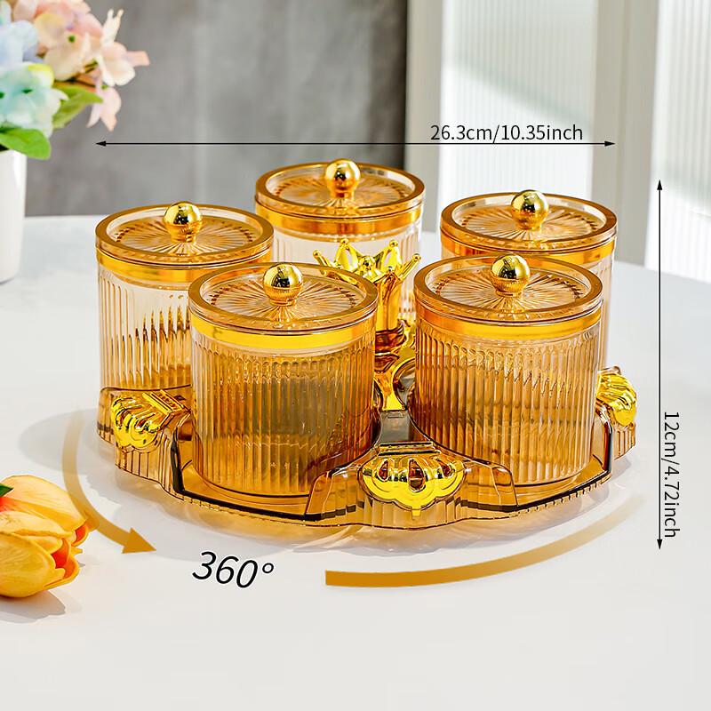 ZISIZ Rotating Multi-Compartment Grain Storage Container