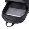Large capacity schoolbag male college students can put computer backpack high sense business travel backpack
