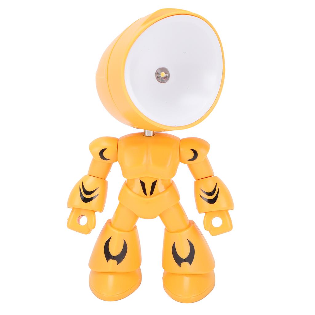 Robot Table Lamp Cute Desk Lamp Decorative LED Nightstand Light for Bedroom Study Home Dorm Room  