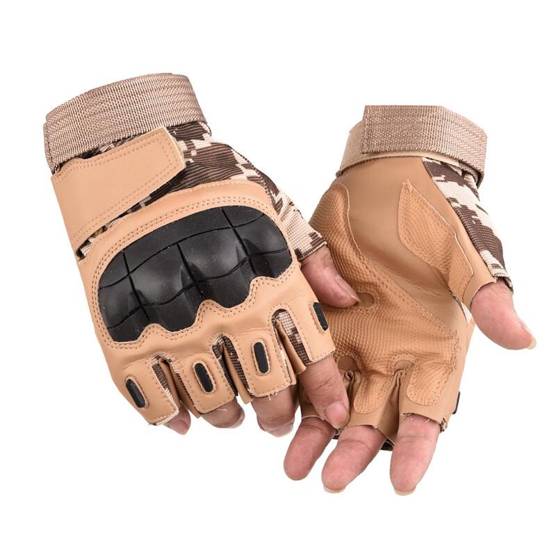 Brangdydfeilisa Men s Camouflage Softshell Tactical Gloves
