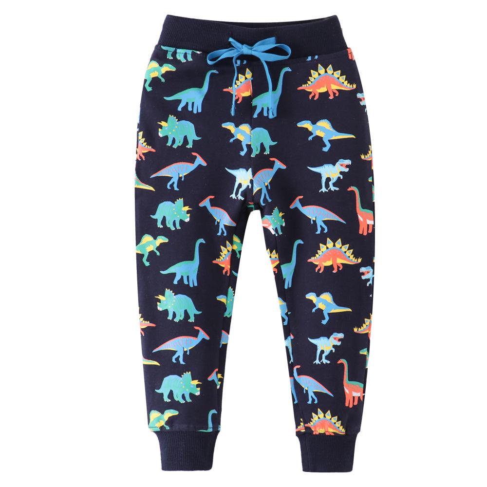 Children's Cotton Sweatpants - European/American Style, Kids Autumn/Winter Trousers