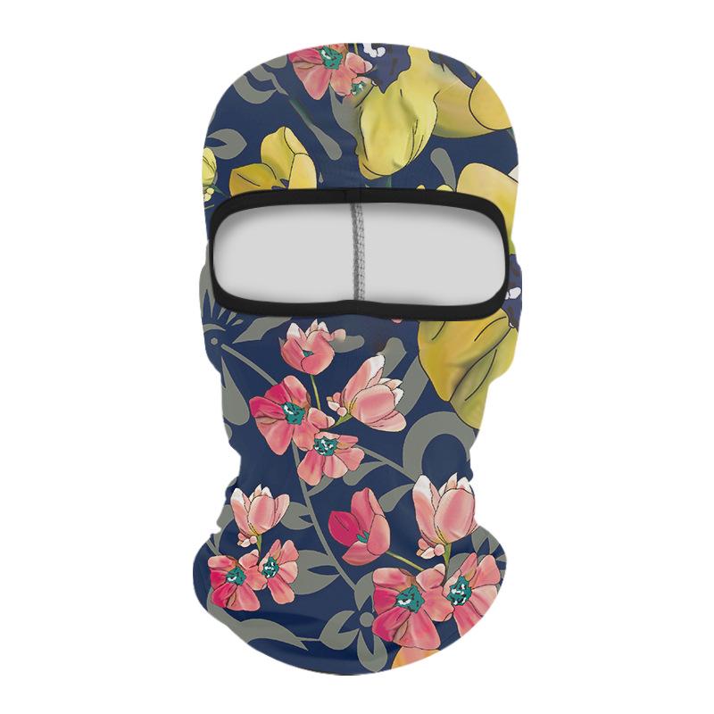 Atmungsaktive Sommer-Gesichtsmaske: Sonnencreme Sturmhaube für Radfahren, Klettern, Motorradfahren und Outdoor-Sportarten