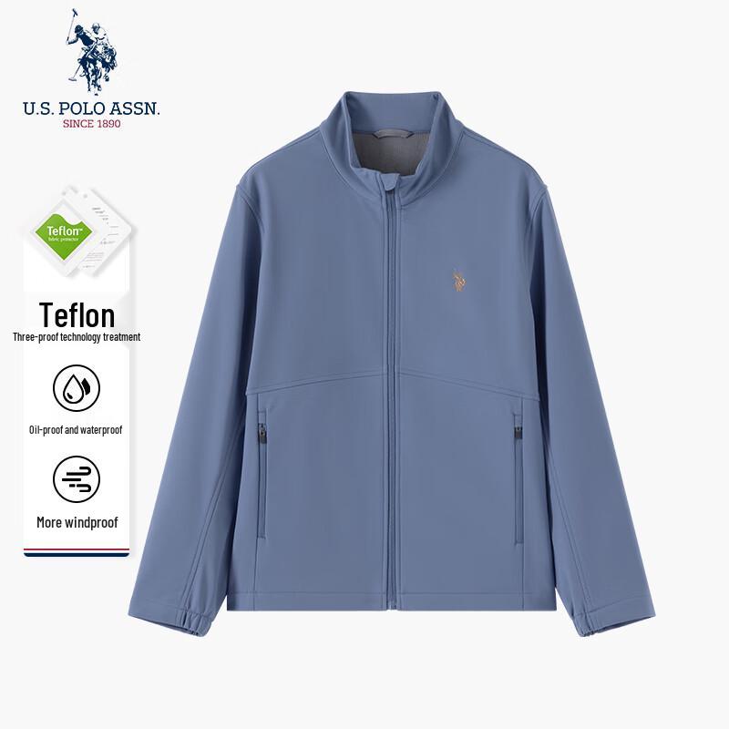 U.S. POLO ASSN. Men s Stand-Collar Outdoor 3-Proof Jacket L