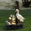 Creative Animal Garden Statue Garden Art Resin Sculpture Outdoor Yard Miniature Garden Decor Watering Gardening Supplies